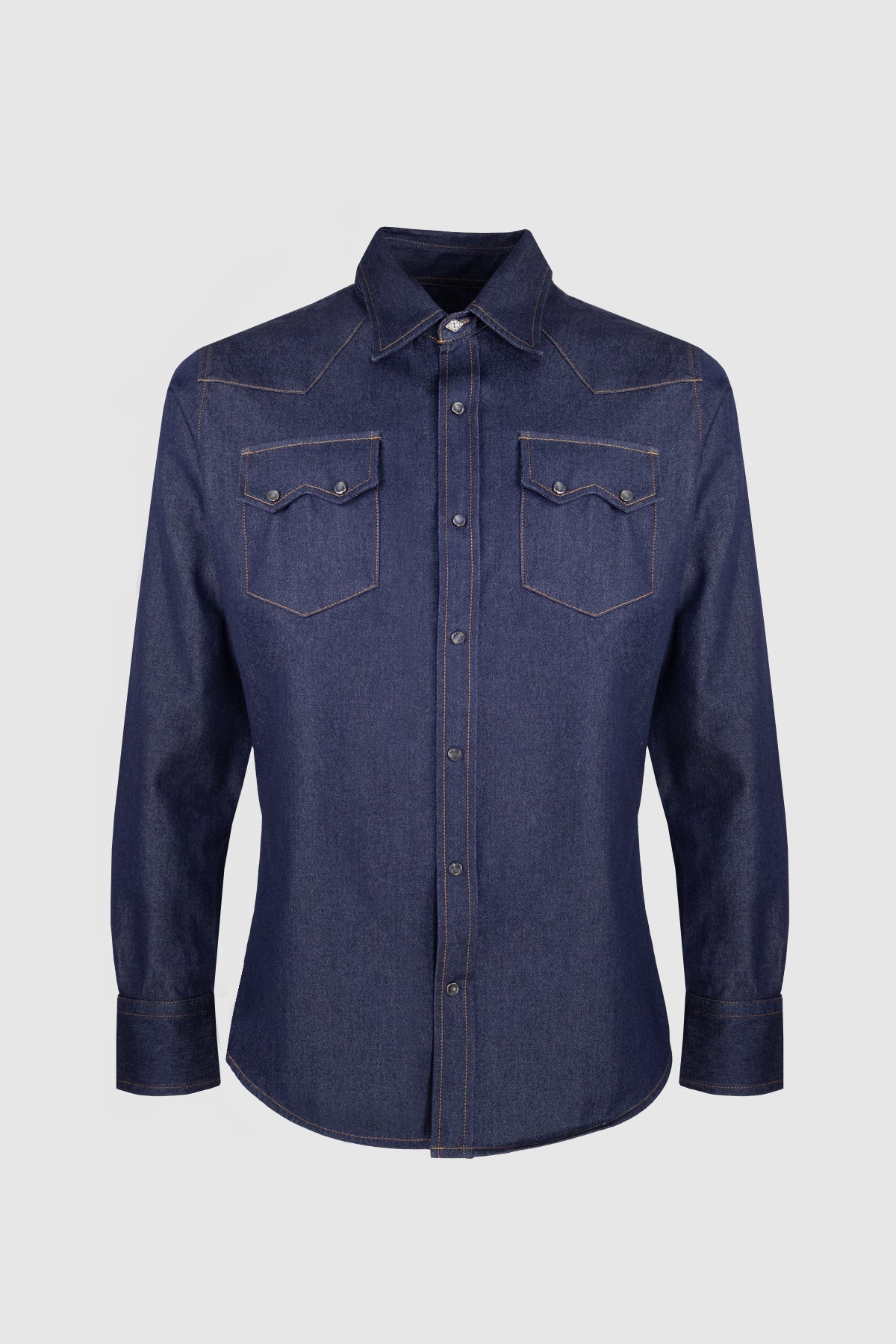 Carlito Camicia Dark Rinsed