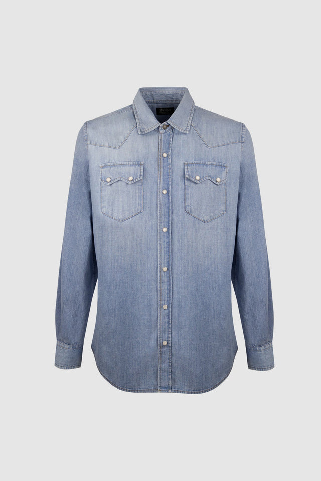 Carlito Light Blue Denim Shirt