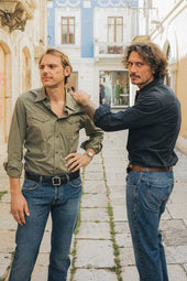 Carlito Western Blue Shirt
