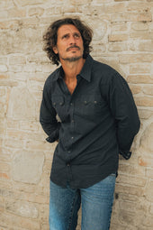 Carlito Western Blue Shirt