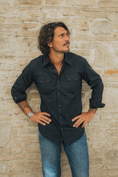 Carlito Western Blue Shirt