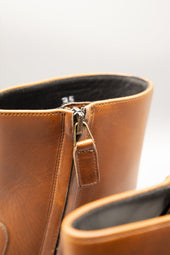 Cash Calf Leather Boots
