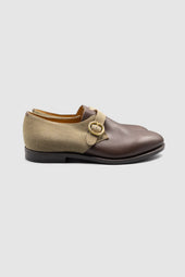 Chet Military Canvas Monkstraps