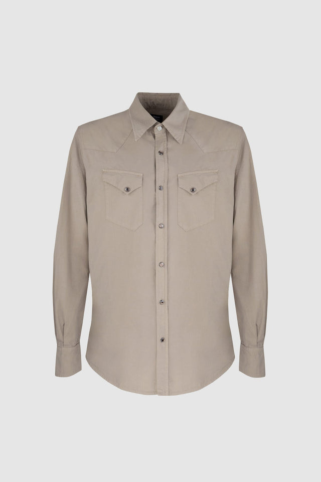 Clint Western Sand Shirt
