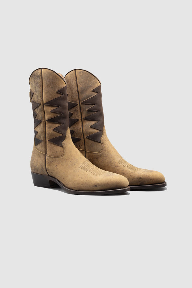 Cormac Brown Waxy Kudu Leather Boots