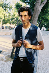 Dane Gilet Deep Blue