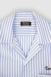 Earl Light Stripes Bowling Shirt