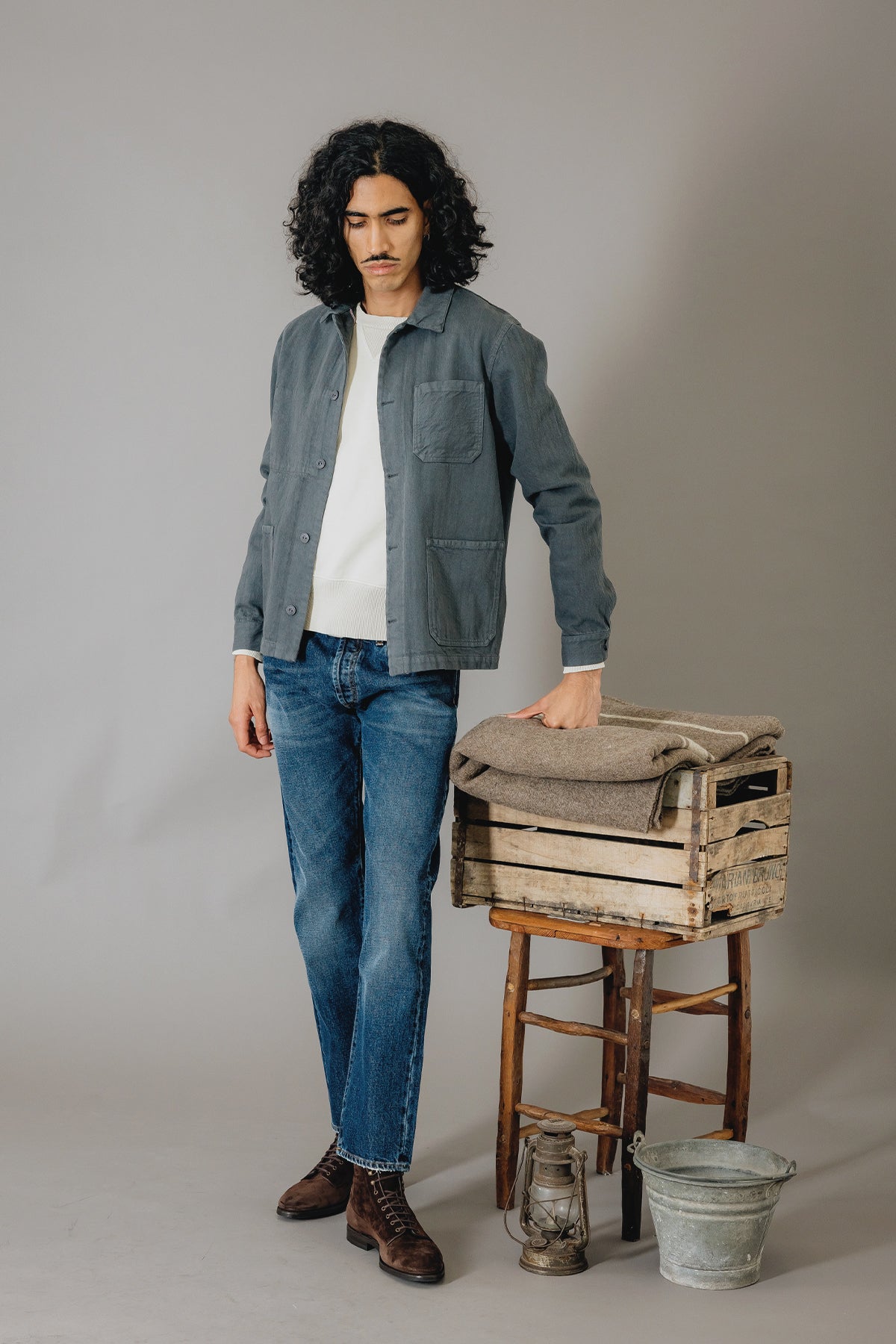 Fallen Selvedge Denim Jacket