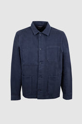 Fallen Blue Navy Selvedge Denim Jacket