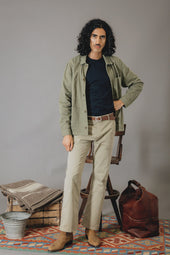 Fallen Army Green Overshirt