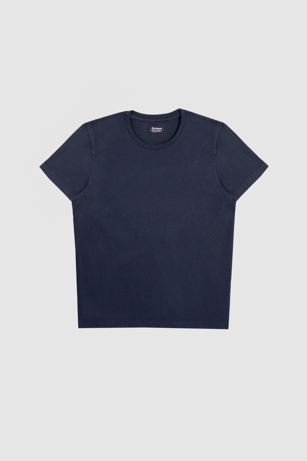 Lewis Blue Raw Cotton T Shirt