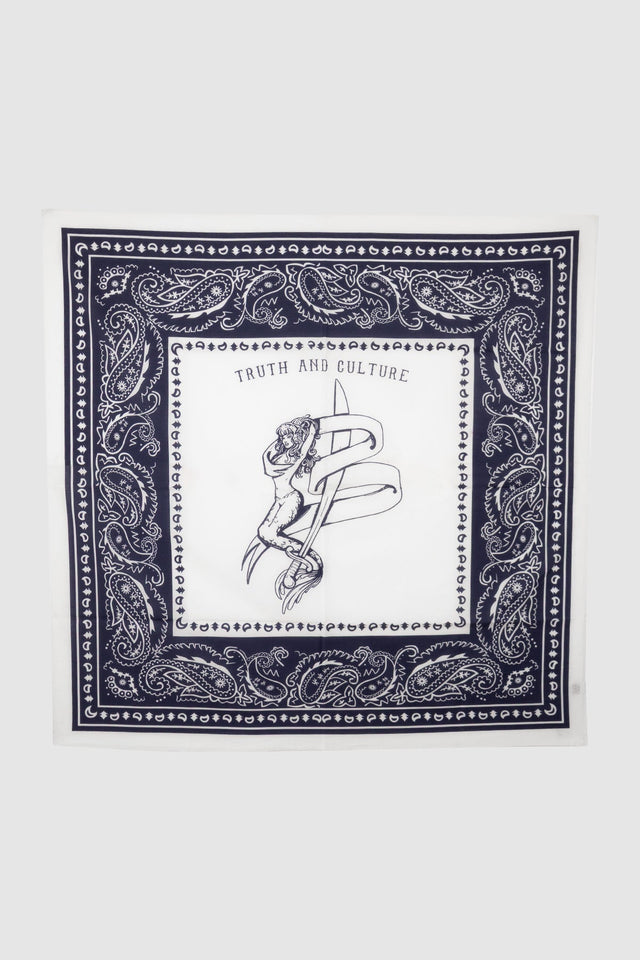 Lorelei Navy Blue Bandana Extra Large
