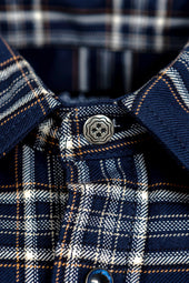 Mustang White Check Shirt