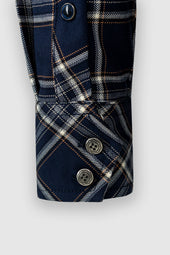 Mustang White Check Shirt