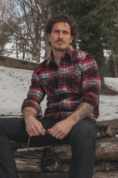 Mustang Red Check Shirt