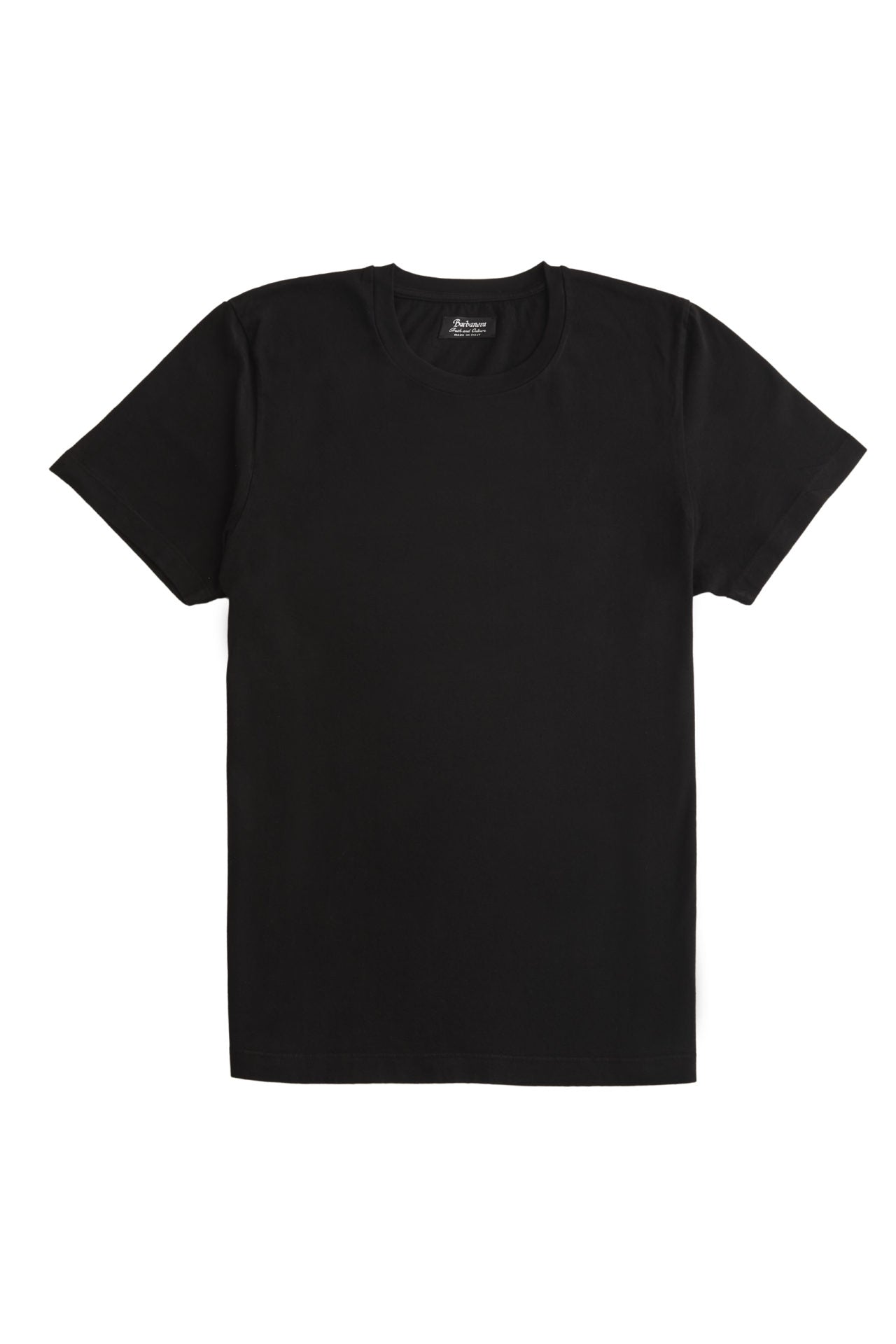 Plain Raw Cotton T Shirt