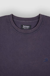 Sly Purple Blue Vintage Americana Embroidered Tee
