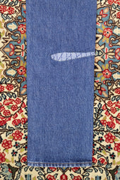 [Re-Thread] Bandito Chambray Patch Cloud Blue Wash Jeans