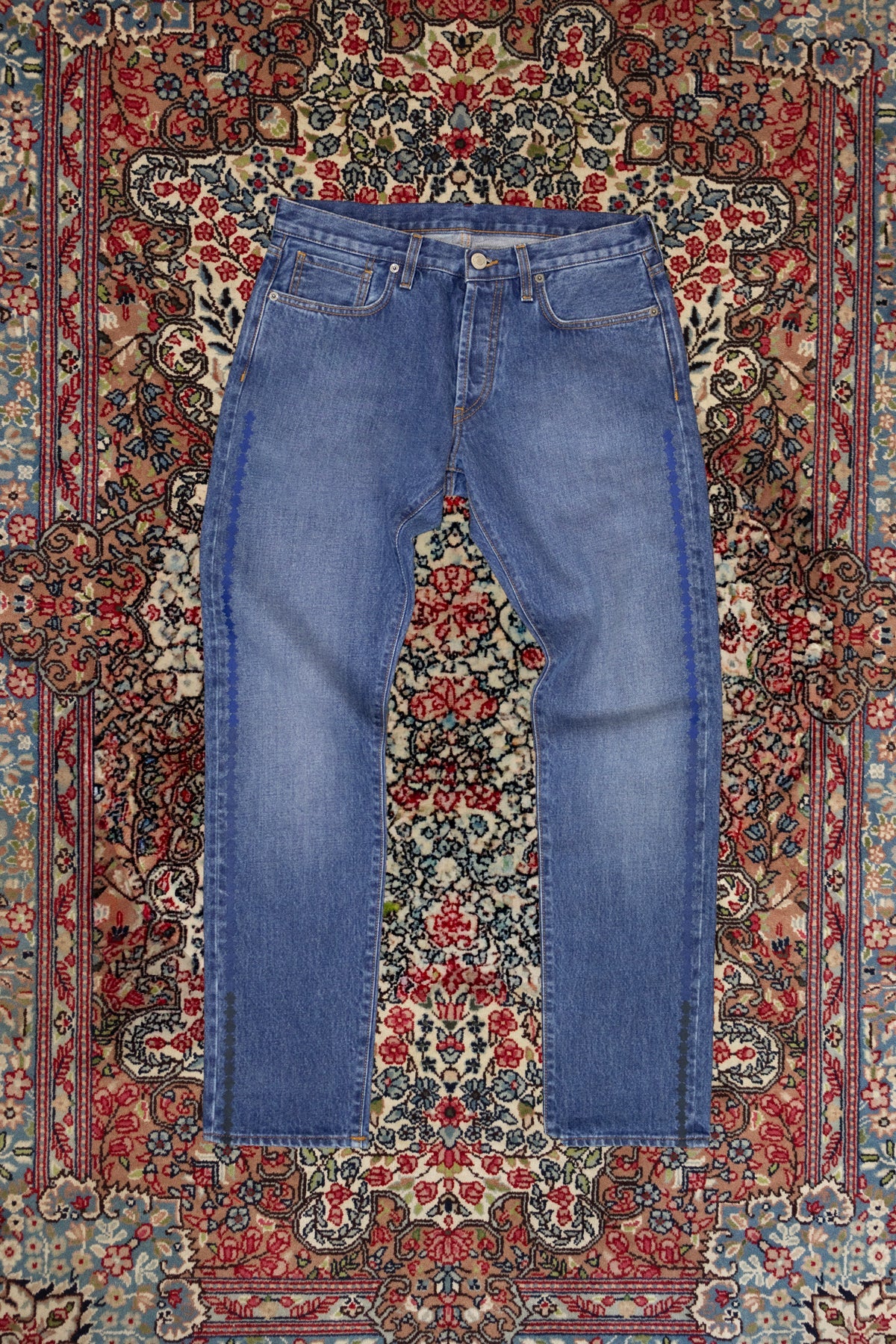 Re Thread Bandito Fading Stars Embroidery Cloud Blue Jeans