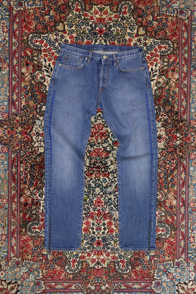 [Re-Thread] Bandito Fading Stars Embroidery Cloud Blue Jeans