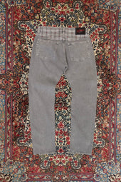 [Re-Thread] Bandito Sashiko Embroidery Grey Vintage Wash Jeans