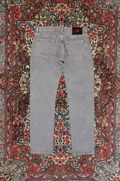Re Thread Bandito Zig Zag Embroidery Grey Vintage Wash Jeans