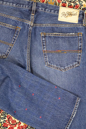 Re Thread Bandito Sashiko Embroidery Ocean Wash Jeans