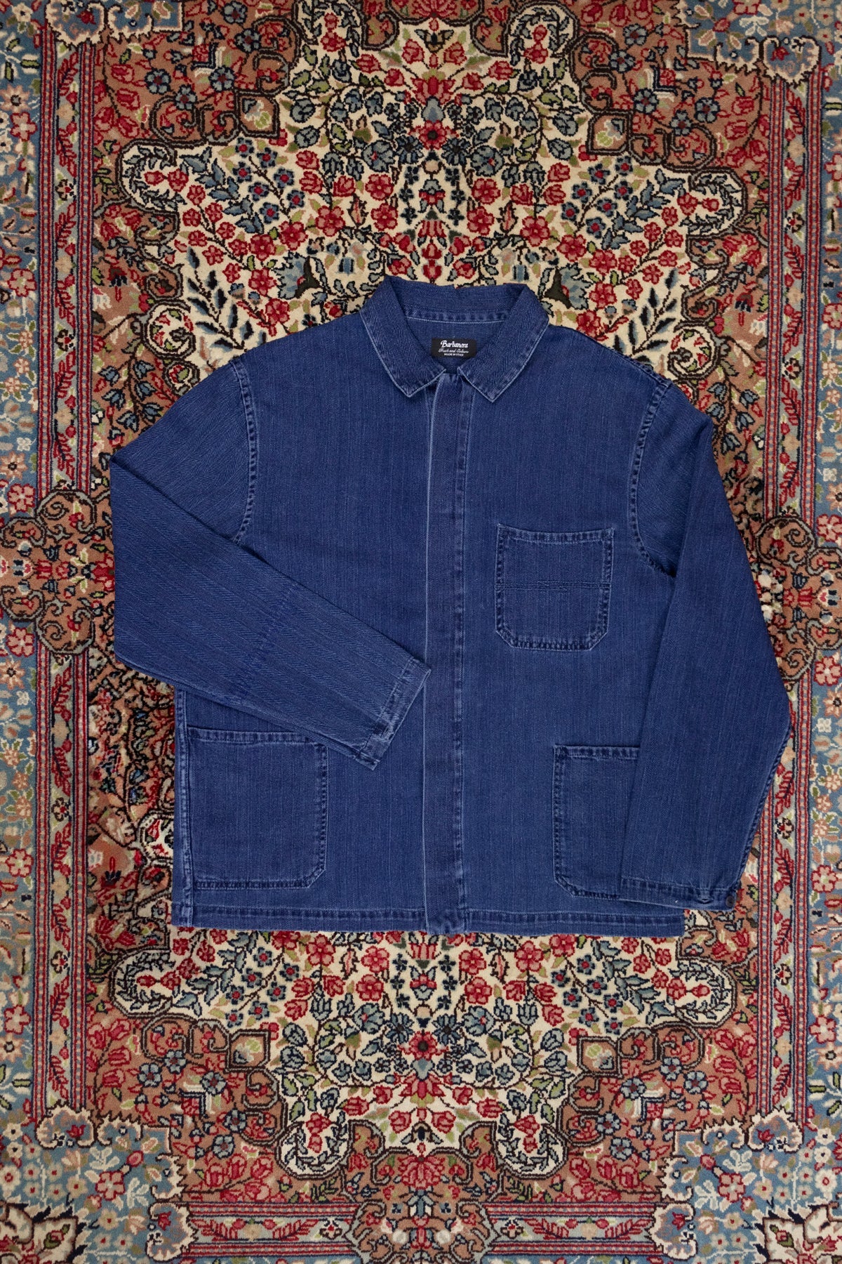 Re Thread Jericho Embroidered Rinsed Overshirt