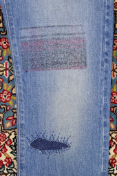 Re Thread Bandito Check Old Wash Jeans