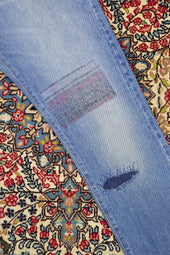 Re Thread Bandito Check Old Wash Jeans