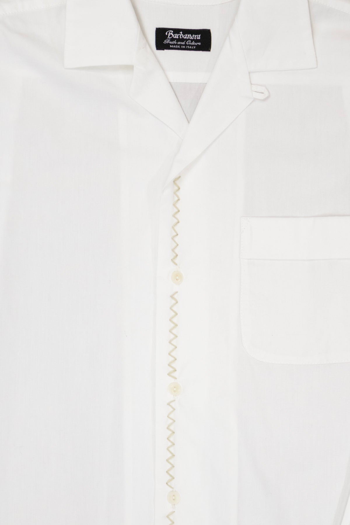 Re Thread Penny Handmade Embroidery Bowling Shirt