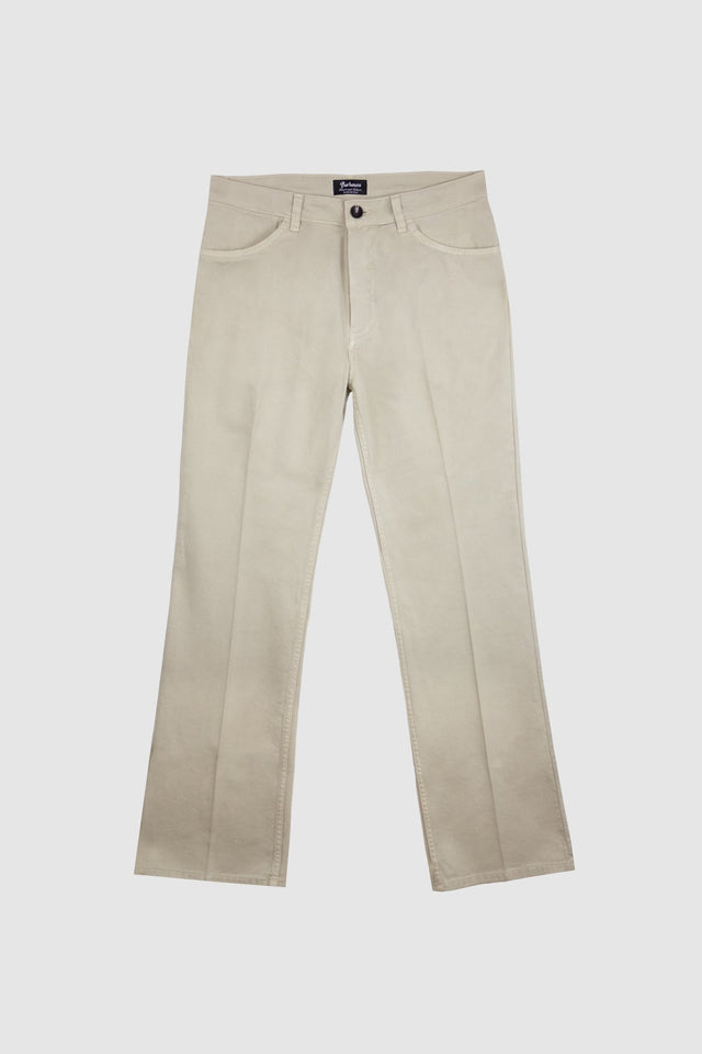 Sgherro Pantalone Flare Sabbia 5 Tasche