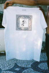 Vince Bandana Raw Cotton Tee