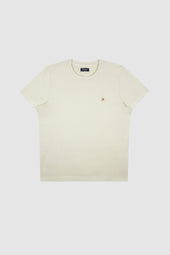 Vince Soya Logo Raw Cotton Tee