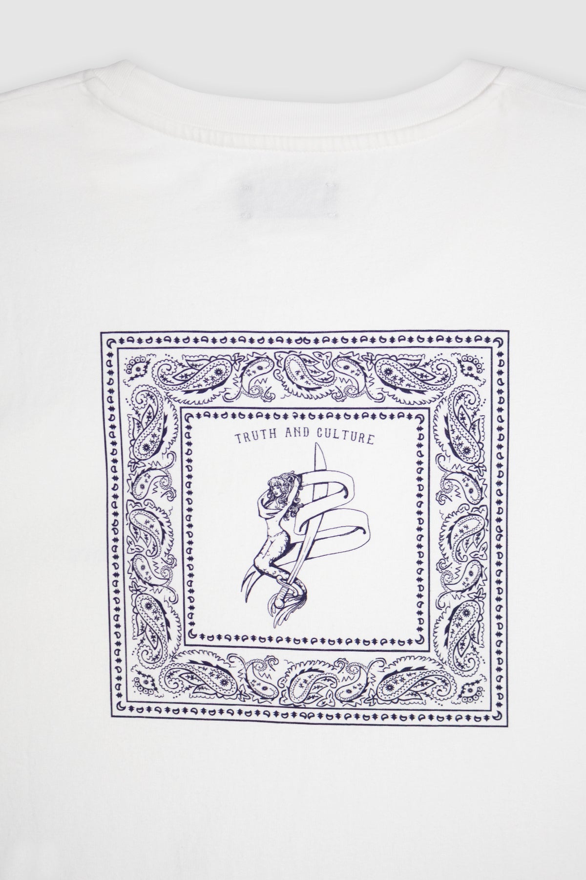 Vince Bandana Raw Cotton Tee