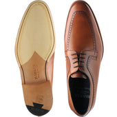 Barker Antony mens Derby shoes in antique rosewood
