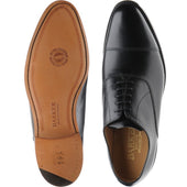 Barker Duxford mens Oxfords in black calf