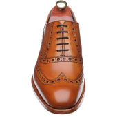 Barker Grant mens brogues in cedar calf