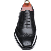 Barker Johnny mens brogues in black calf