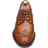 Barker Kendall mens rubber-soled brogues in cedar calf
