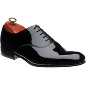 Barker Madeley mens formal shoes in black patent