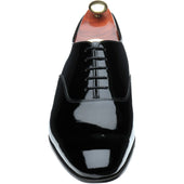 Barker Madeley mens formal shoes in black patent