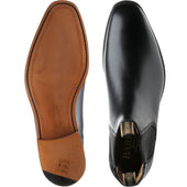Barker Mansfield mens Chelsea boots in black calf