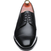 Barker Morden mens Derby shoes in black calf