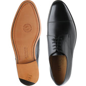 Barker Morden mens Derby shoes in black calf