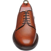 Barker Nairn (Rubber) mens rubber-soled Derby shoes in cedar grain