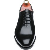 Barker Nelson mens Oxfords in black hi-shine