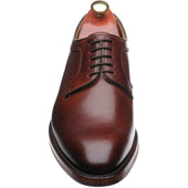 Barker Skye mens rubber-soled Derby shoes in cherry grain