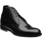 Barker Tyne II mens hybrid-soled boots in black calf