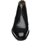Barker Tyne mens hybrid-soled boots in black calf